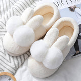 CUTE CARTOON ANIMAL WARM FLEECE HOUSE SLIPPERS_CWSHS0315