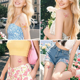 DOPAMINE CAT FIREWORK TATTOO STICKERS WATERPROOF_CWMM8338