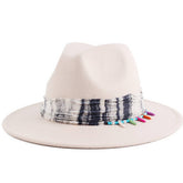 Autumn And Winter Tie-Dye Panama Hat_Cwah1886