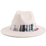 Autumn And Winter Tie-Dye Panama Hat_Cwah1886