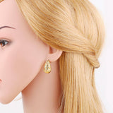 FASHIONABLE DROPLET SHAPED EARRINGS_CWAJE0976