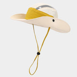 COLORBLOCK MESH SUN HAT QUICK DRY OUTDOOR STYLE_CWAH3825