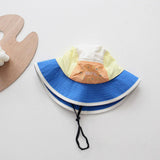 CHILDRENS FASHION CONTRAST COLOR BUCKET HAT_CWAH2877