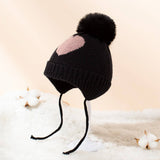 2024 NEW EAR PROTECTION LOVE BABY KNITTED HAT_CWAH1747