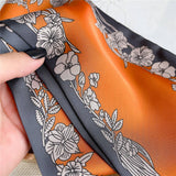 Wide Bevel Scarf With Printed Pattern Head Scarf_Cwasc1528