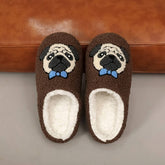 PUG COTTON SLIPPERS WINTER WARM INDOOR SHOES_CWSHF00225