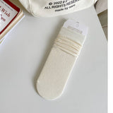 Women Solid Color Straight Socks Joker Socks_Cwms0287