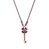 COLORFUL DOPAMINE LOVE LIPS PENDANT NECKLACE_CWMM5300