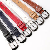 Double-Line Decorative Fashionable Versatile Belt