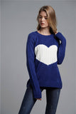 Valentines Day Pullover Crew-Neck Love Sweater