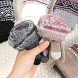 AUTUMN AND WINTER FIVE FINGER CYCLING WARM GLOVES_CWMM1490