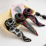 Floral Print Square Scarf_Cwasc03142