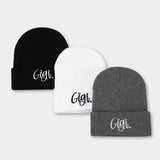 FASHIONABLE LETTER EMBROIDERY CASUAL KNITTED HAT_CWAH2118