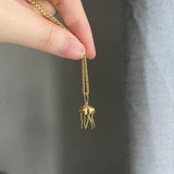 CREATIVE OCTOPUS JELLYFISH PENDANT NECKLACE_CWMM5311