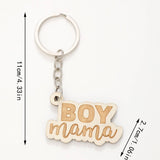 CREATIVE SMALL PENDANT PUZZLE WOODEN KEYCHAIN_CWMM0573