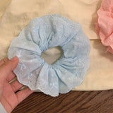 SWEET EMBROIDERED BOW LACE DOUBLE LAYER HAIRBAND_CWAHA3715