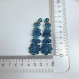 LIGHT LUXURY CRYSTAL FLOWER VERSATILE EARRINGS_CWAJE2184