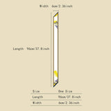 LETTER FLORAL SKINNY SCARF HAIR BOW BAG RIBBON_CWASC0070