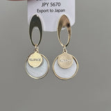 LIGHT LUXURY ROUND SHELL EARRINGS_CWAJE1526