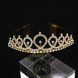 BIRTHDAY CROWN HEADBAND WEDDING CRYSTAL TIARAS_CWMM2023