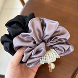 HOOP BEADED RETRO LARGE INTESTINE HAIR SCRUNCHIES_CWAHA2811