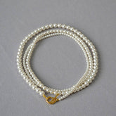 FASHION ROUND PEARL BEADED NECKLACE_CWAJE2129