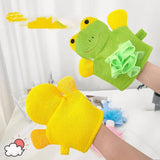 BATH POUF BATH TOWEL COTTON CARTOON SOFT BATH BALL_CWMM3361