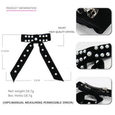Velvet Hair Clip Bow Spring Clip Hair Accessories