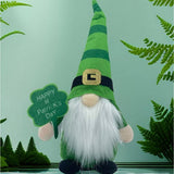 ST PATRICKS DAY FACELESS DOLL RUDOLPH ORNAMENT_CWMM3454