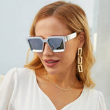 LARGE SQUARE FRAME SUNGLASSES WITH DIAMONDS_CWASG0662