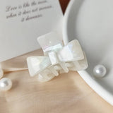 Mini Bow Acetate Hair Clip ? Cute Half-Up Style_Cwaha07242