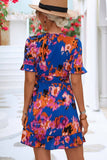 Stylish Loose Ruffled Dress_Cwdsd2647