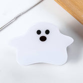 HALLOWEEN GHOST HAIR CLAW BACK BUN SPOOKY CLIP_CWAHA1456
