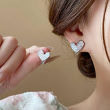 NEW GRADIENT HEART EARRINGS FOR VALENTINES DAY_CWAJE3168