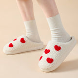 HOME LOVE PATTERN NON SLIP COTTON SLIPPERS_CWSHS0276