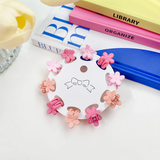 10PCS MINI HAIR CLAW SET CANDY COLOR CUTE CLIPS_CWAHA0716