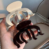 LARGE OCTOPUS BUN THICK DOUBLE SIDED RETRO CLIP_CWAHA2650