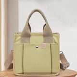 SOLID COLOR CASUAL VERSATILE SHOULDER HANDBAG_CWAB2444