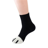 Women Home Padded Warm Coral Velvet Socks_Cwms0333