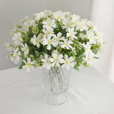FAUX 10 HEAD DAISY BOUQUET FOR LIVING ROOM DECOR_CWMM6581