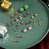 CREATIVE PENDANT DESIGN CHRISTMAS EARRINGS SET_CWMM2626