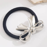 ELEGANT LEAF BOW ELASTIC HAIR TIE FOR WOMEN_CWAHA6203