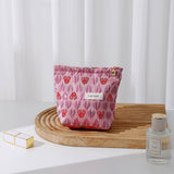 3D Heart Canvas Makeup Pouch Bag Women_Cwab06113
