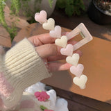 2024 NEW JELLY PINK LOVE HAIR CLIP_CWAHA1300