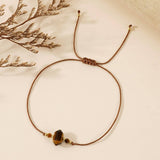 AMETHYST SEMI PRECIOUS GEMSTONE BRACELET_CWAB4642