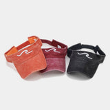 3D WAVE EMBROIDERED VISOR HAT UNISEX SUNSHADE CAP_CWAH3299