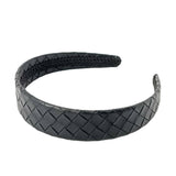 COUNTRY STYLE PU LEATHER CROSS WEAVE HEADBAND_CWAHA6340