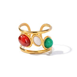 LIGHT LUXURY NICHE MORANDI COLOR RING_CWAJE1397