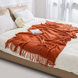 DOUDOU BLANKET FRINGED SHAWL BLANKET _CWMM0184