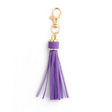 LEATHER FRINGE KEYCHAIN PU TASSEL BAG CHARM_CWAB5008